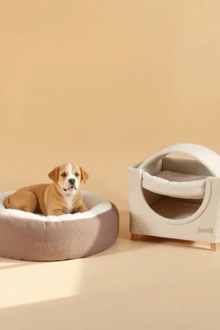 Cama donut peluche