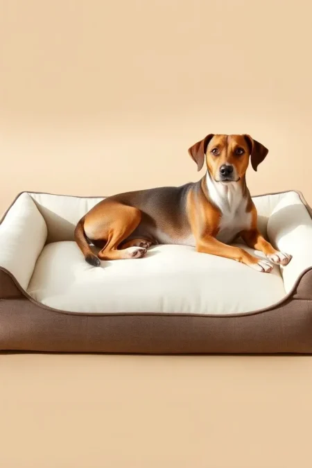 Cama ortopédica de memoria para perro