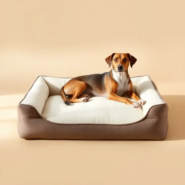 Cama ortopédica de memoria para perro