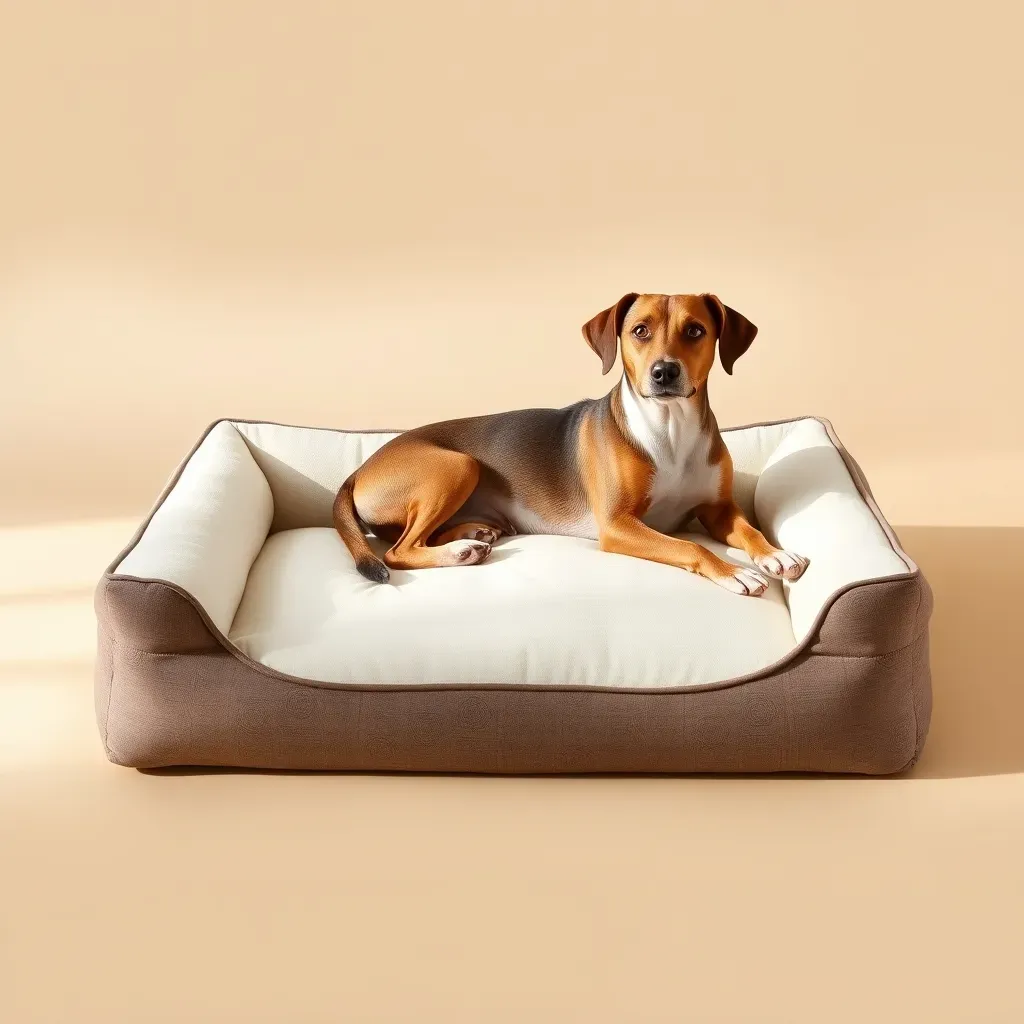 Cama ortopédica de memoria para perro