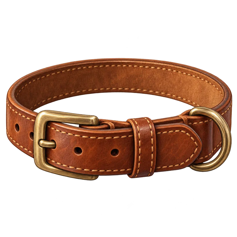 Collar de cuero